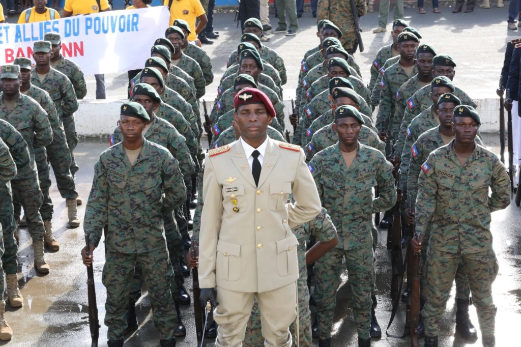 The Haitian Army does it's best to stop Haiti from becoming known as 1 of the Dangerous Caribbean Islands