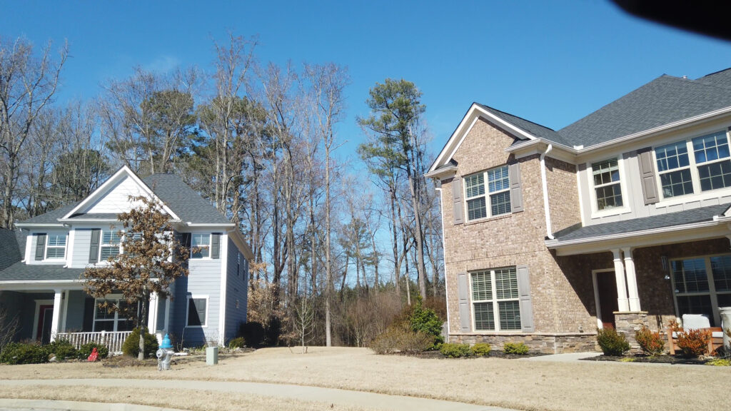 Picture of houses in Newnan Georgia